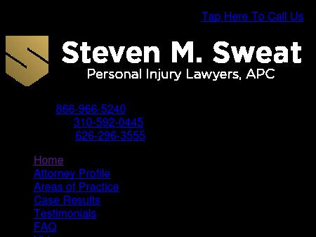 Steven M. Sweat, Personal Injury Lawyers, APC