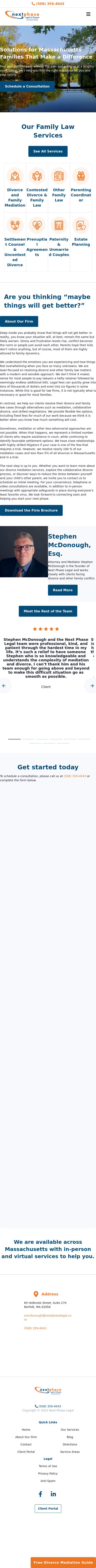 Next Phase Legal LLC - Medfield MA Lawyers