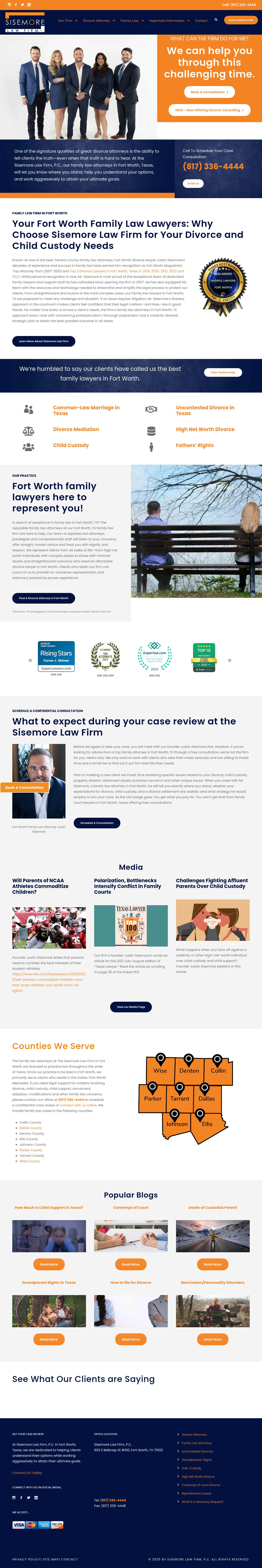 Sisemore Law Firm - Fort Worth TX Lawyers